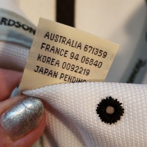 RICHARDSON PTS Flexfit Golf Hat Blk & Wht EUC 10 - Picture 7 of 9